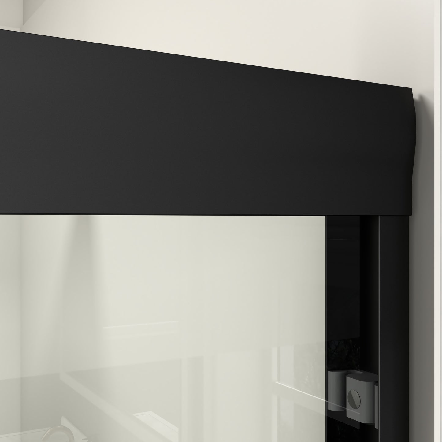 44" - 48" W x 72" H Semi-Frameless Double Sliding Shower Door, D03-48