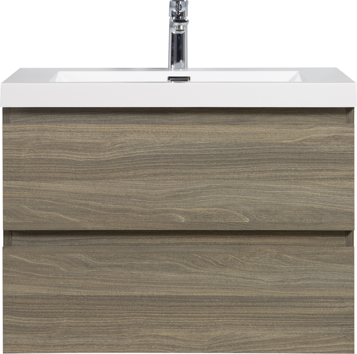 30" Angela - Floating Bathroom Vanity Ash Grey