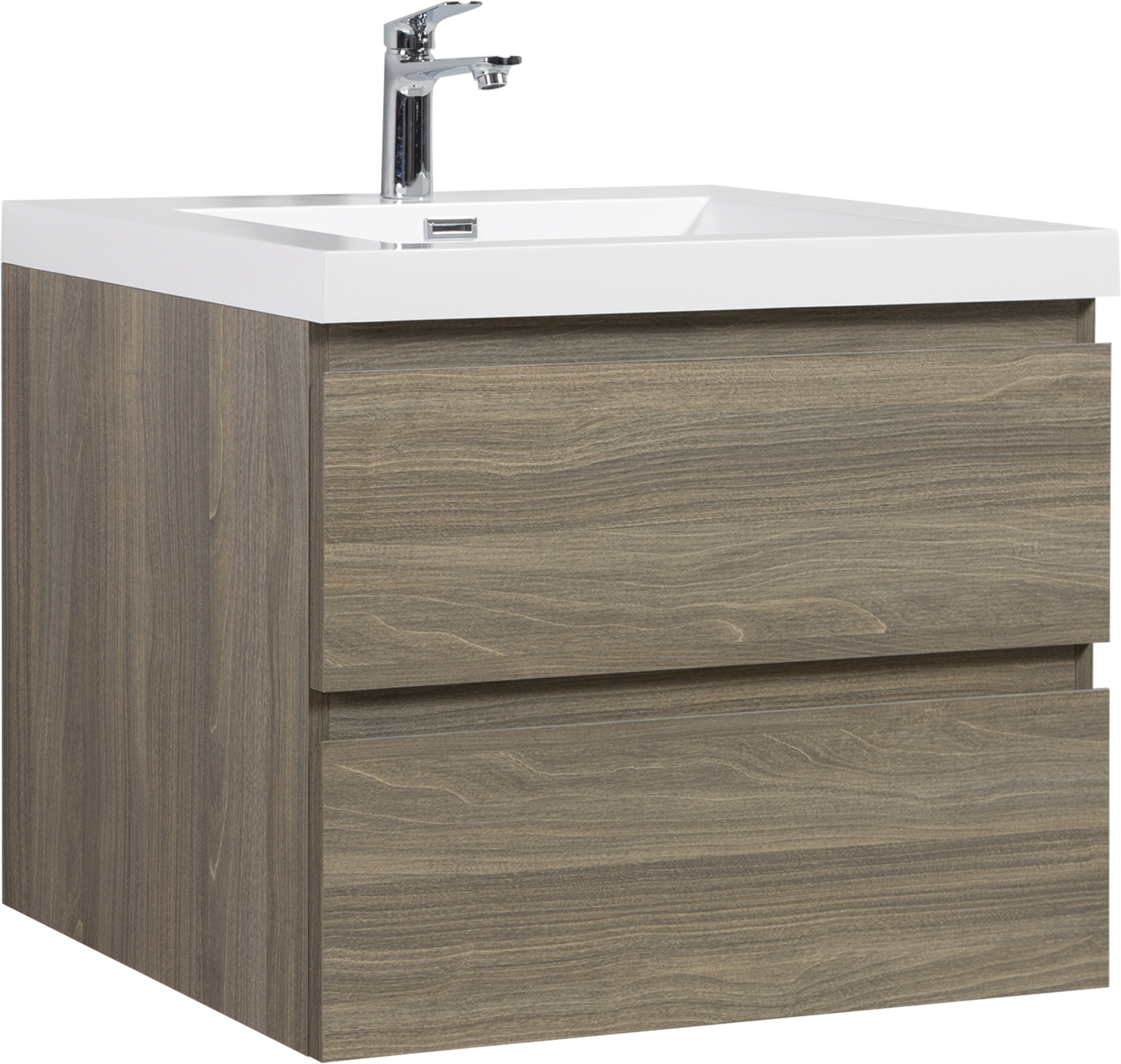 30" Angela - Floating Bathroom Vanity Ash Grey