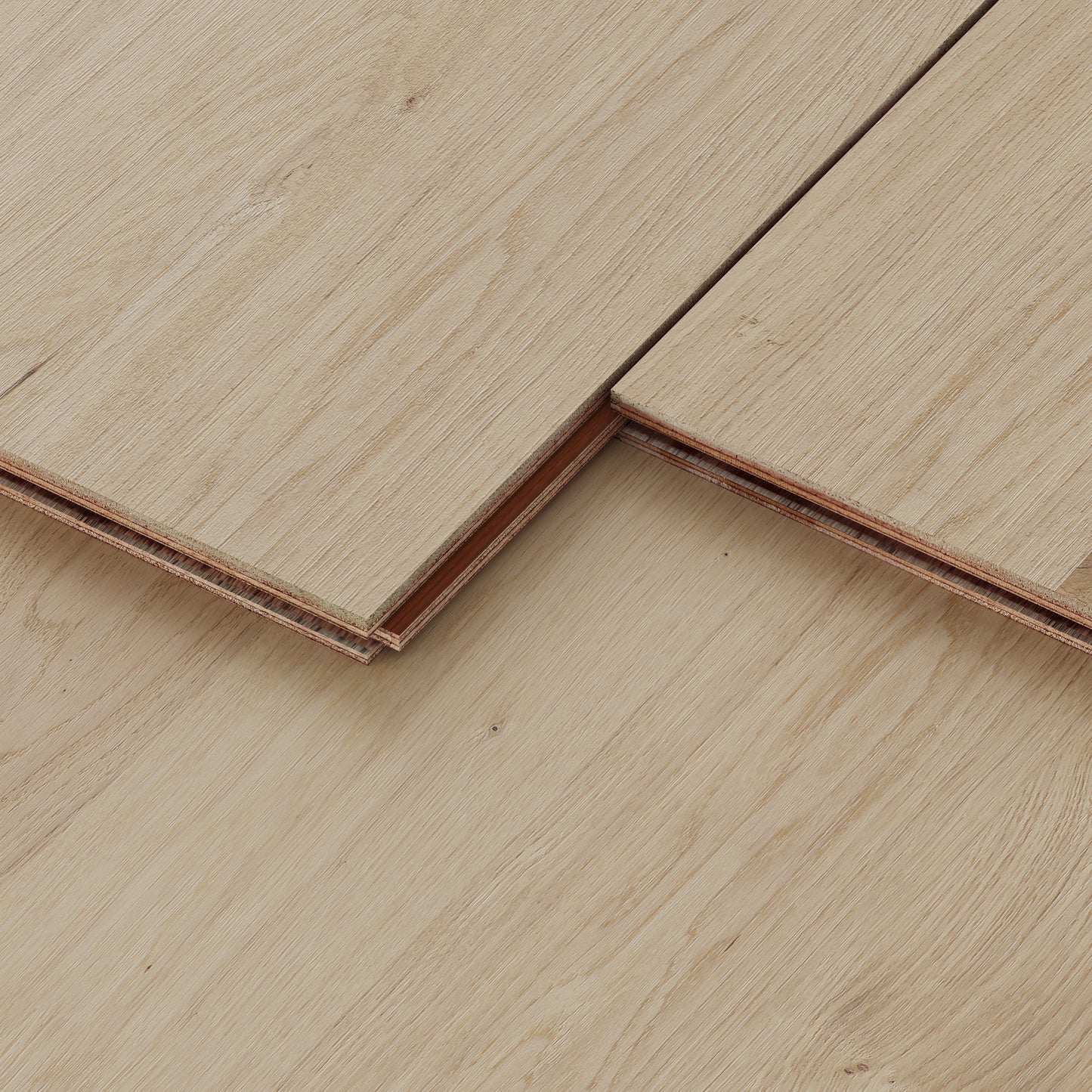 9/16" T x 7-1/2" W Multilayer Engineered Flooring T&G (19.63 Sq. Ft.), Sandy Oak F01-SO