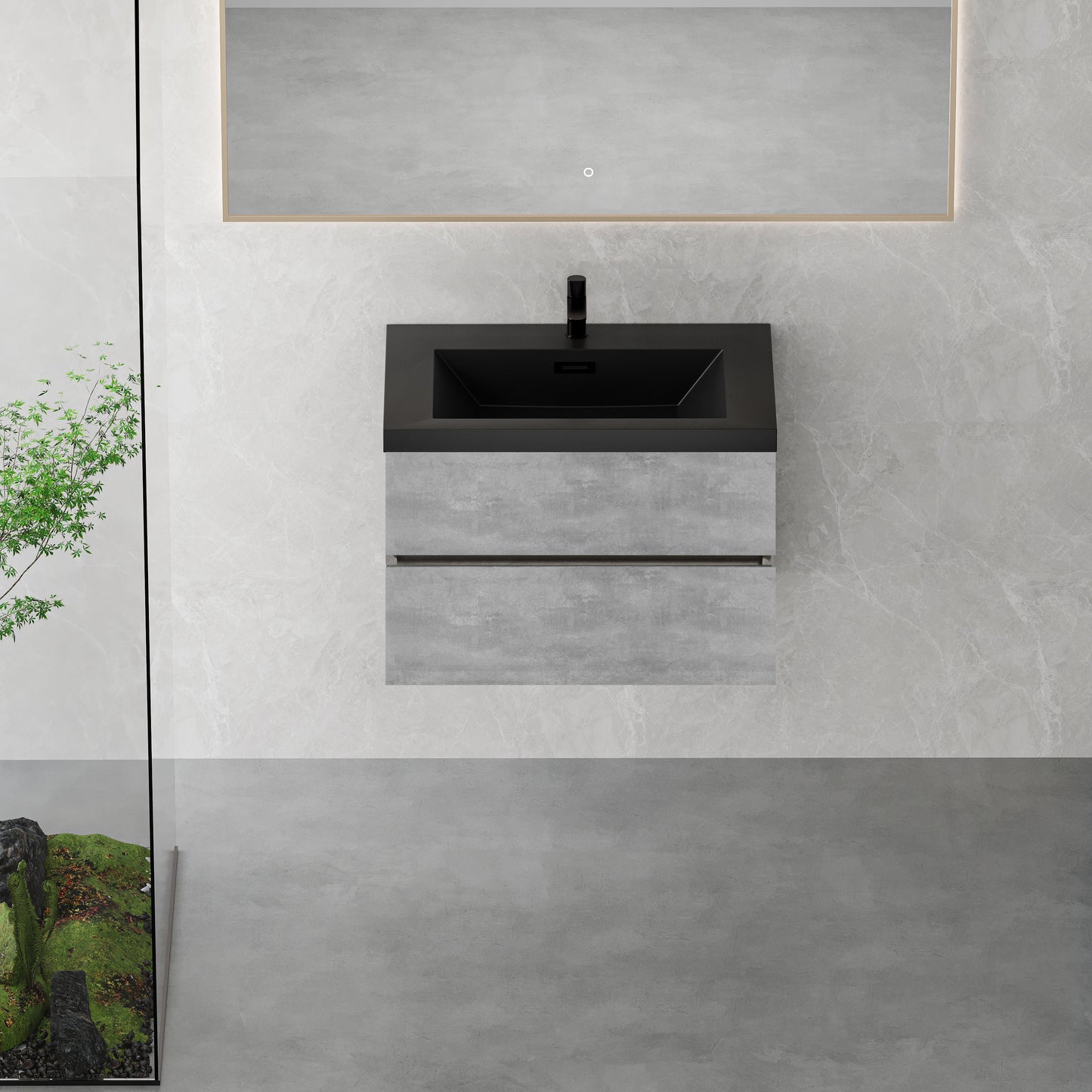 30" Edi - Modern Wall-mounted Bathroom Vanity