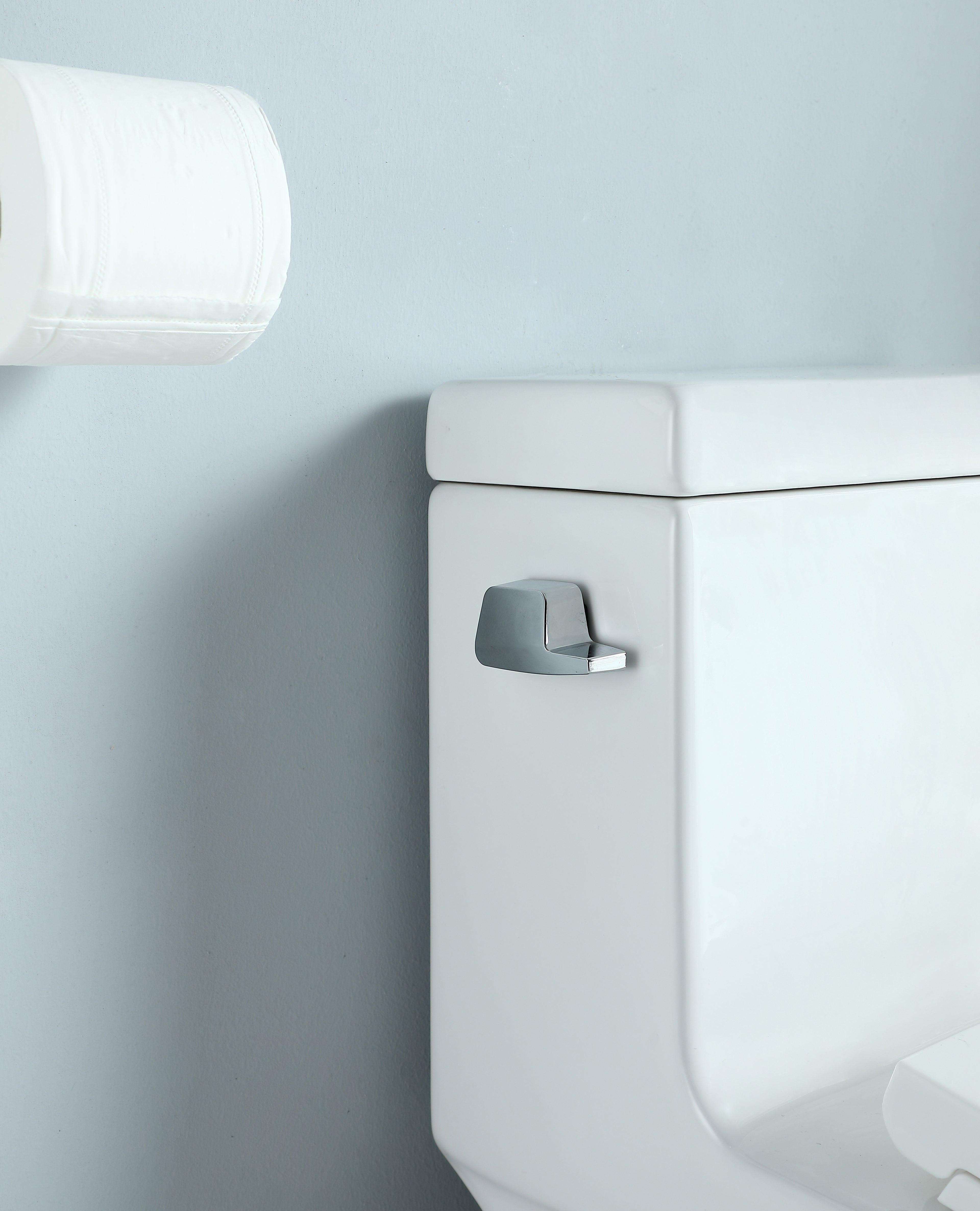 Ceramic One-Piece Toilet, 1.28 GPF Single-Flush, Comfort Height Elongated Bowl, Soft-Close Seat, Glossy White