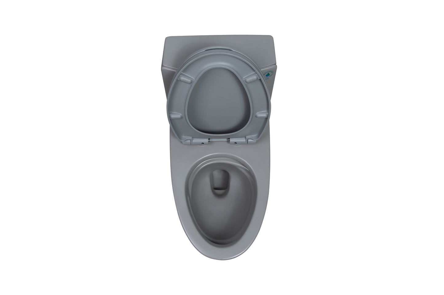 One-Piece Toilet T02, Dual Flush 1.1/1.6 GPF Light Grey